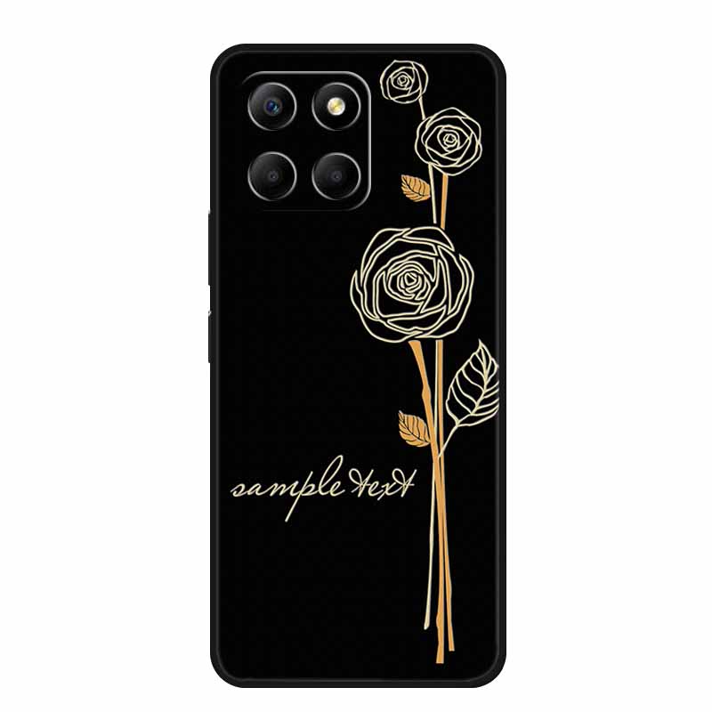 

3D Тисненый Чехол Для Honor 200 Smart X6c X6b X8c X8b X7c X5b Plus Play 9A Чехол Для Телефона X 6c 9 A Coque Черный Силикон Мягкая Задняя Крышка Honor 200 Smart
