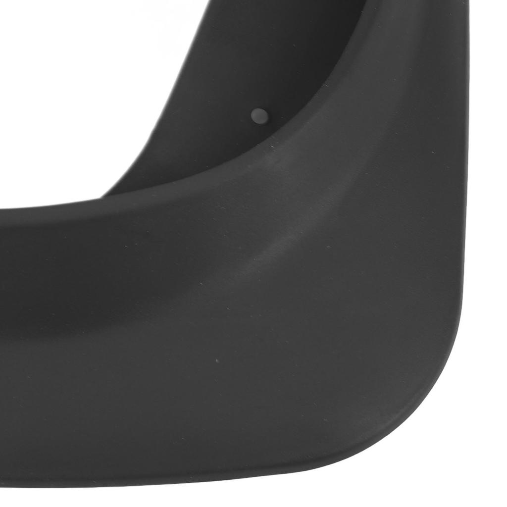 4pcs Universal Mud Flaps Set Anti Splashing Front and Rear Splash Guards for Car Pickup Truck SUV Black