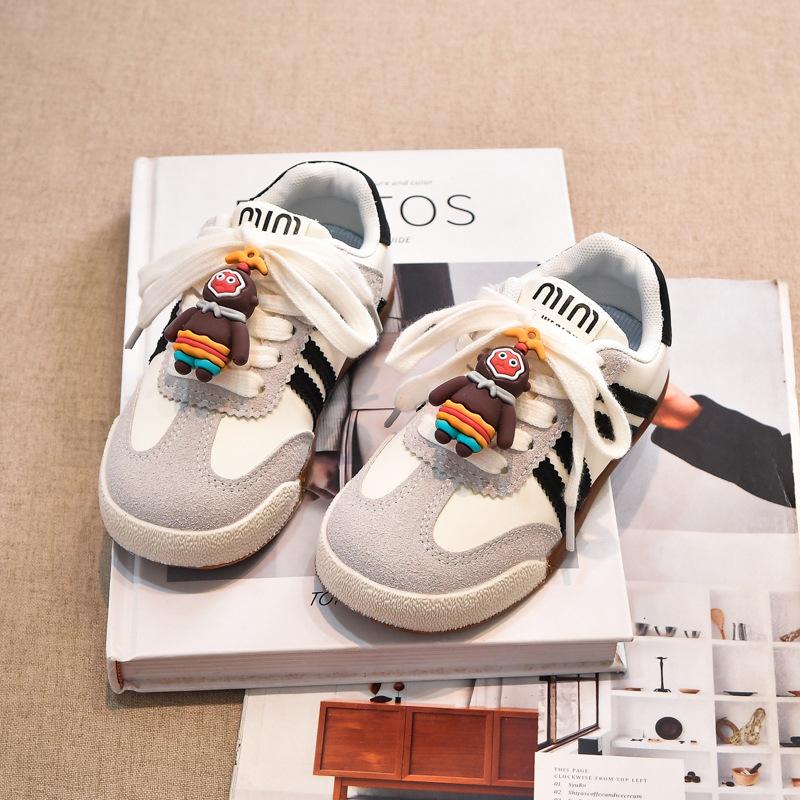 Children's board shoes low-top 2025 spring and autumn new boys' shoes girls' sports shoes soft-soled casual moral training shoes older children