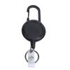 Retractable Keychain Professional Thickened 1mm Stainless Steel Wire Rope Prevents Lost Carabiner