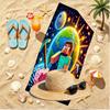 Gamer Print Beach Towel, Versatile Lightweight Absorbent Beach Towel for Pool Surf Yoga Bathroom, Perfect Birthday Holiday Gift