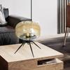 Nordic Modern Glass Table Lamp - Creative, Decorative Lighting for Living Room, Bedroom, or Bedside.