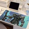 Large Mouse Pad Mechanical Warrior Ggundam Zzaku II Anime Carpet Laptop Pc Gamer Keyboard Mat Mousepad Tassel Rubber Table Mat