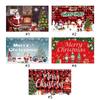 Large Christmas Backdrop Decorative Cloth 70.8x43.3Inch Polyester Fabric For Holiday Decorations And Family Gathering