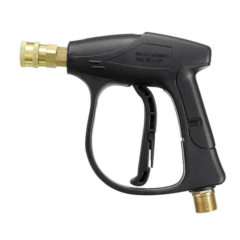 1/4" High Pressure Washer Wand 3000 Psi Car Wash Foam Spray Short Wand With Nozzle