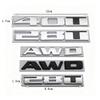 3D Metal 28T 40T AWD Displacement Car Sticker For Cadillac Labeling XT5 ATSL XTSCT6 Modified Accessories