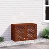 Air Conditioner Cover Rust Colored 90 x 40 x 60 cm Weatherproof Steel