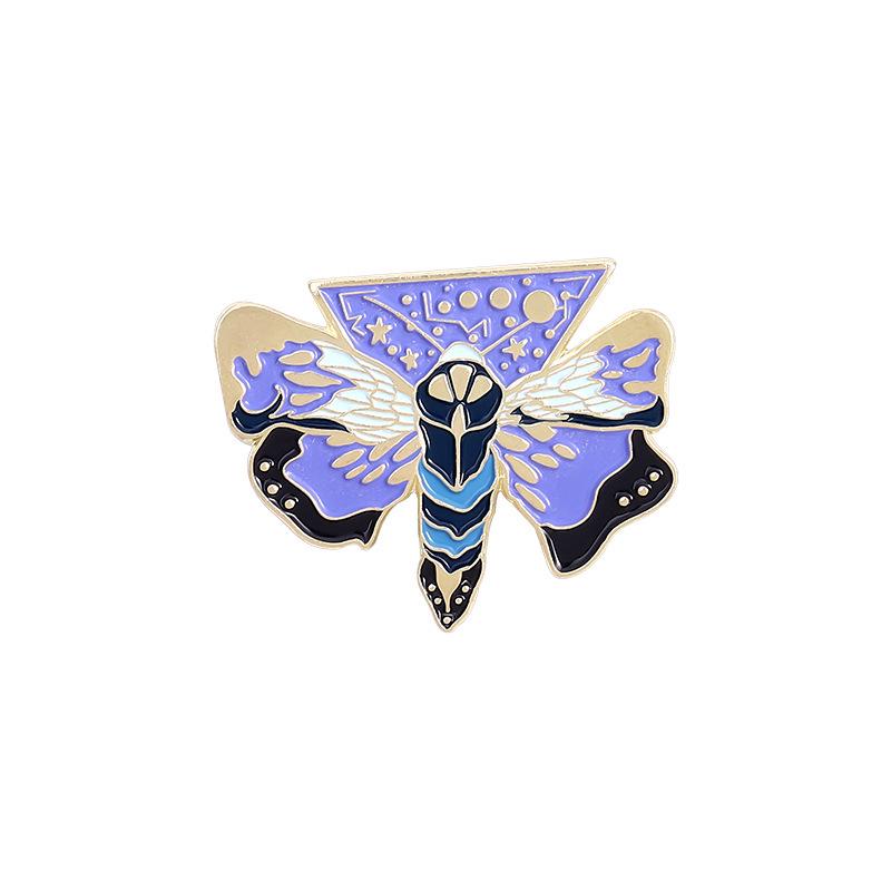 Cross-Border Hot-Selling Butterfly Brooch Series: Metal Insect Bag Accessories