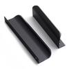 Oukali Hot Sales Modern Furniture Cabinet Handle Kitchen Wardrobe Aluminum Alloy Matt Black Canceal Pull Handles