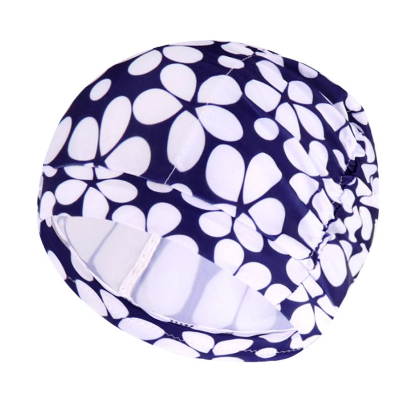 Swimming Hat Women Unisex Girls Long Hair Bathing Cap Swimming Cap Stretch Drape Free Size Swim Pool Sport Elastic Nylon Turban