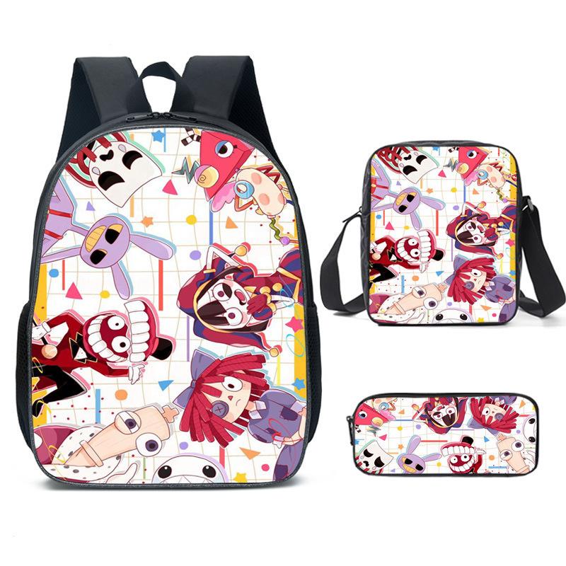 Magic Number Circus Theamazingdigitalcircus Schultasche Ranzen Federmäppchen