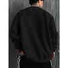 Men's "Faith Over Fear" Casual Crewneck Sweatshirt, Heat Transfer Print, Ideal For Gifting.