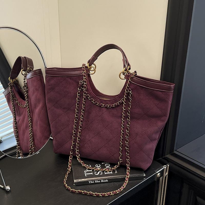 This Year's Popular 2025 New Tote Bag Large Capacity High Sense Fashion Hand-held Underarm Commuter Shoulder Bag Women