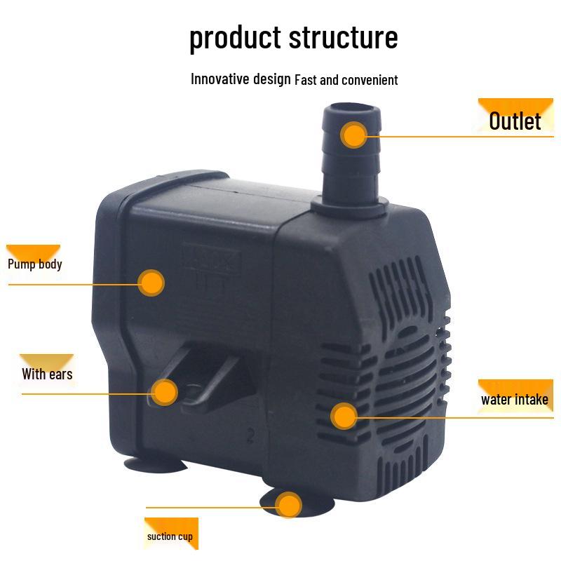 Universal 8W/18W 220V Submersible Air Cooler and Aquarium Circulation Pump