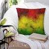 Rasta Watercolor Smoke Pillowcase Printing Polyester Cushion Cover Decor Throw Pillow Case Cover Home Zippered X
