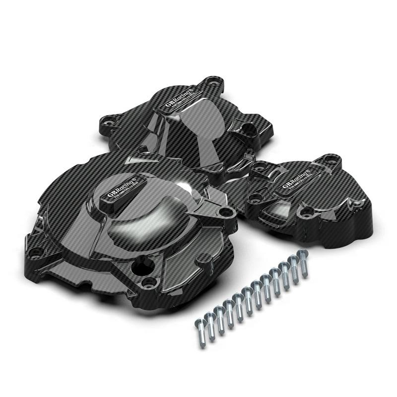 For SUZUKI GSF600S Bandit 1995-2004 Engine Protection Cover Carbon-look