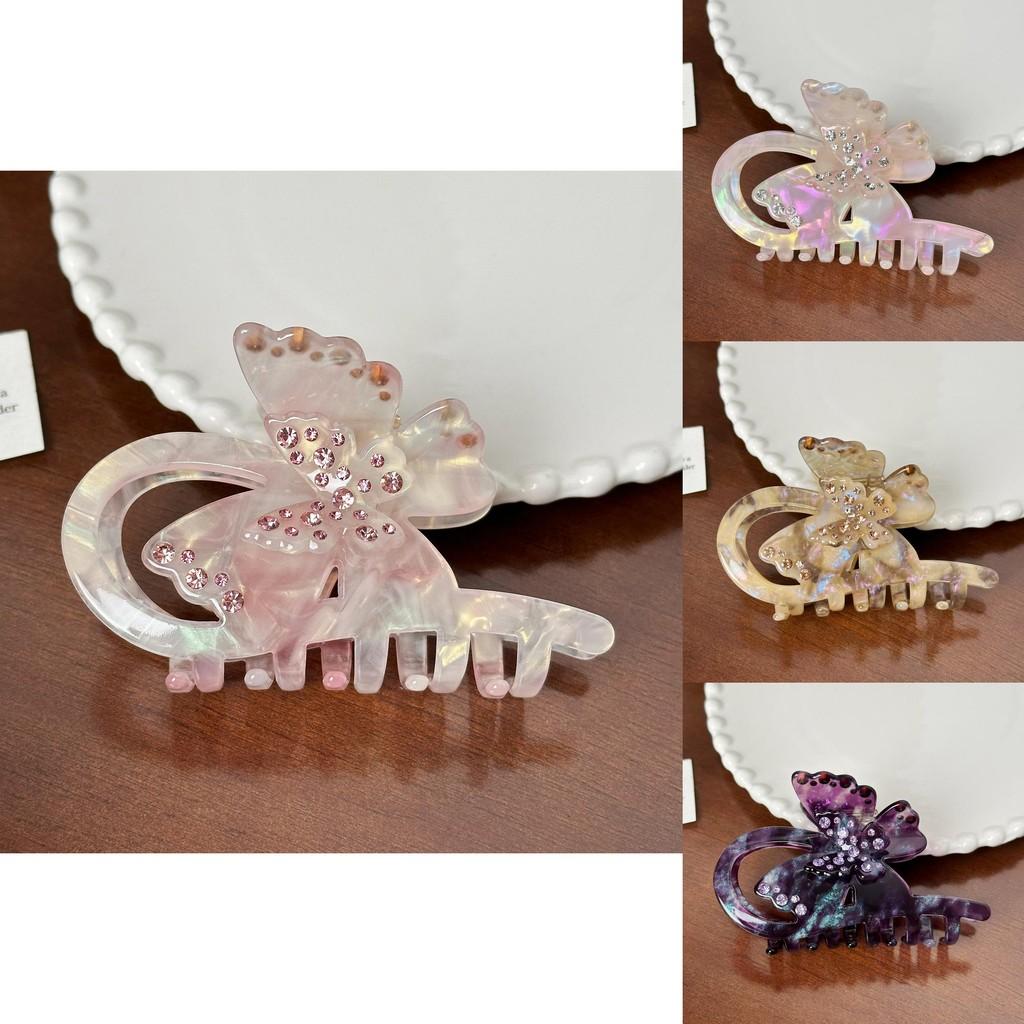 Stylish Large Butterfly Hair Grab Clip In Assorted Colors For Fashionable Updos