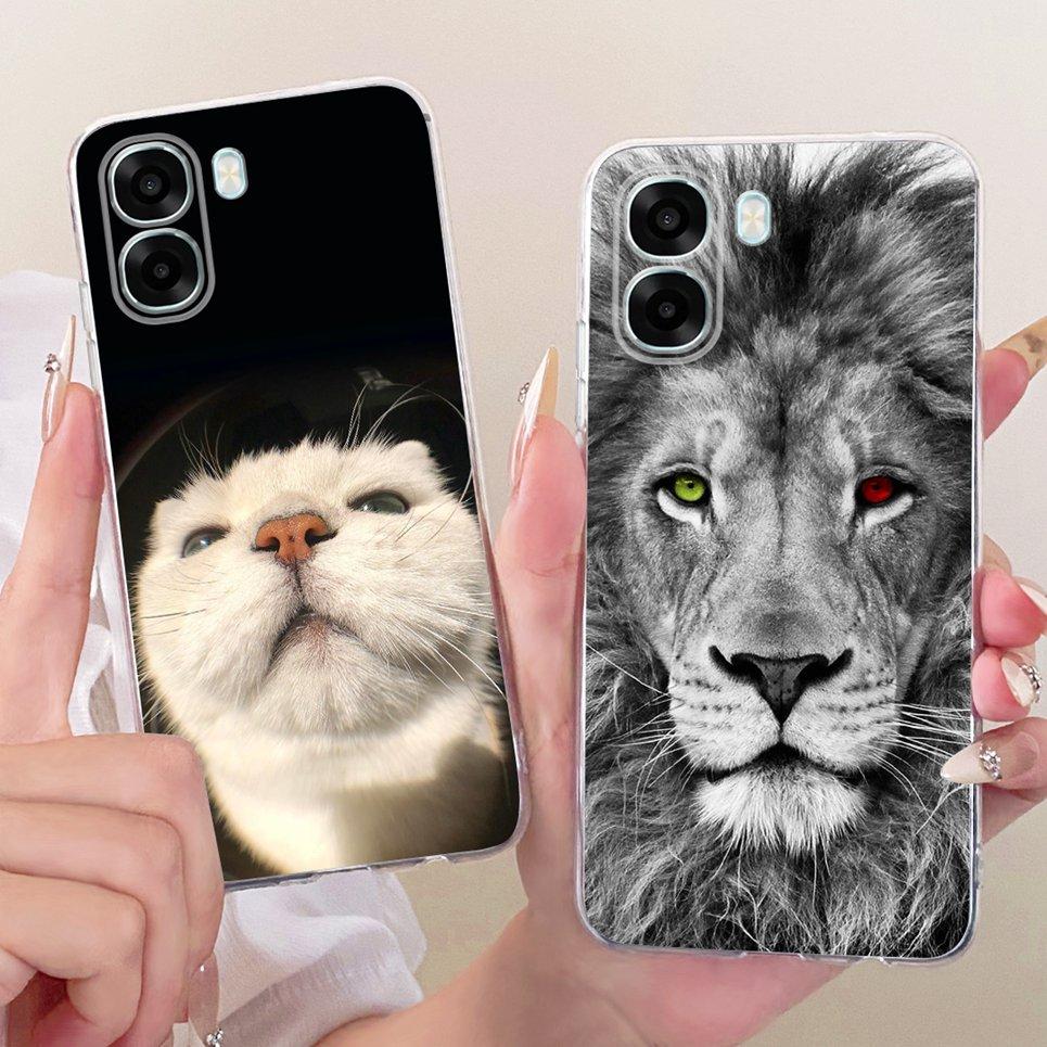 Cartoon Animal Cool Dragon Chinese Loong Painting Casing For Oppo A6x A6t 4G 5G a6x India A6T Pro Phone Case Soft Clear Silicone