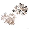 10 Pieces 5 Petals Rhinestone Daisy Flower Button Crystal Flatback for Jewelry Diy –Handcrafts