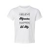 I Believe Miracles Happen To Me Inspirational Christian Unisex Tee Shirt For Eve