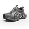 Muffin platform dad shoes women's spring new leather mesh breathable casual sneakers