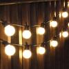 10M 20LED G50 Globe Solar String Light Waterproof Solar Globe Fairy Light Garland for Outdoor Solar Garden Patio Backyard Decor