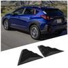 ABS Gloss Black Rear Window Louver Shutter Cover Trim For Subaru Crosstrek 23-24