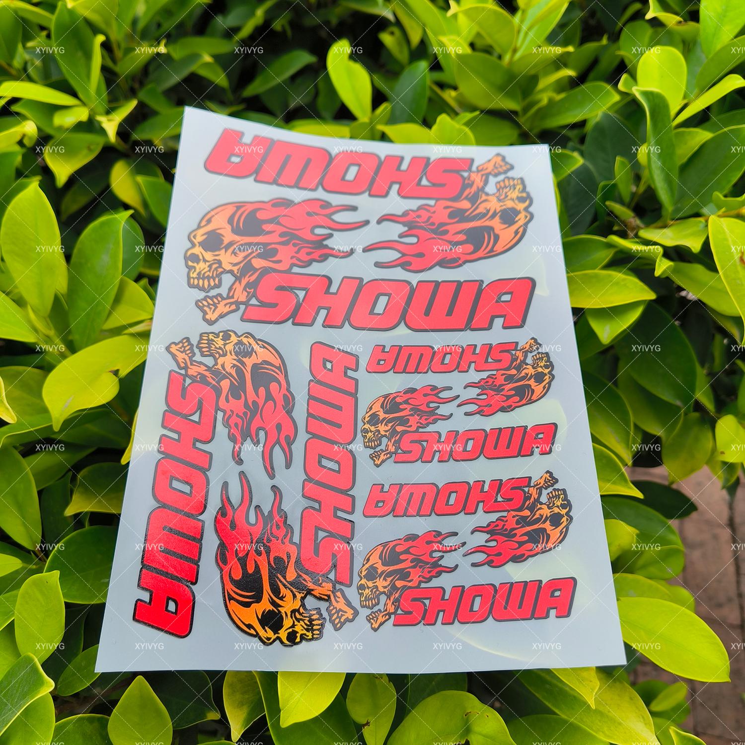 

Водонепроницаемые светоотражающие наклейки для мотоциклов Kawasaki Benelli BMW Yamaha Honda Suzuki красный