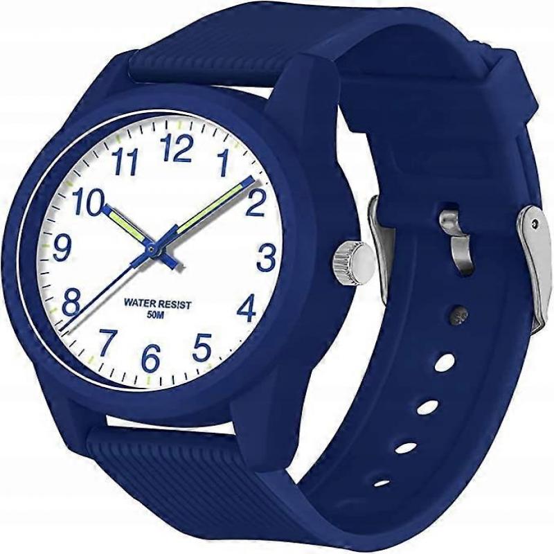 Children's Watch Analog Watch For Children BLACK