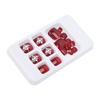 24pcs False Toe Nails Women Girls Fake Toe Nails Art Tips Artificial Full Cover Toenails