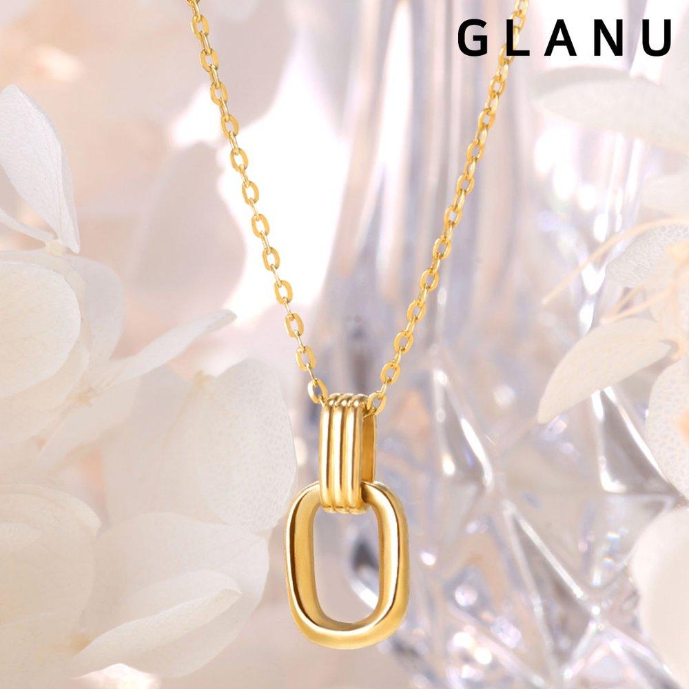 Granu 18K Hollow Pipe Necklace