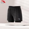 Anta Men's Quick-Dry Double-Layer Swim Trunks