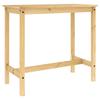 5 Piece Bar Set Solid Pine Wood