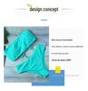 European & American Sexy Solid Color Bikini Swimsuit for Women