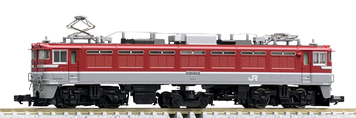 TOMIX Модель в масштабе N JR Серия ED76 550 7158 Электровоз, Красный