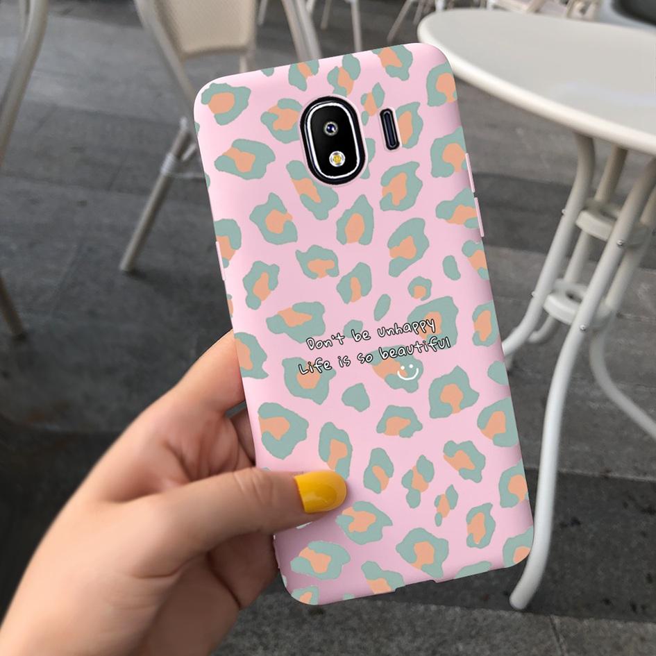 For Samsung Galaxy J4 J6 2018 EU Case SM-J400F J600F Lovely Cartoon Protective Skin Cover For Samsung J4 2018 J 4 J 6 Soft Coque