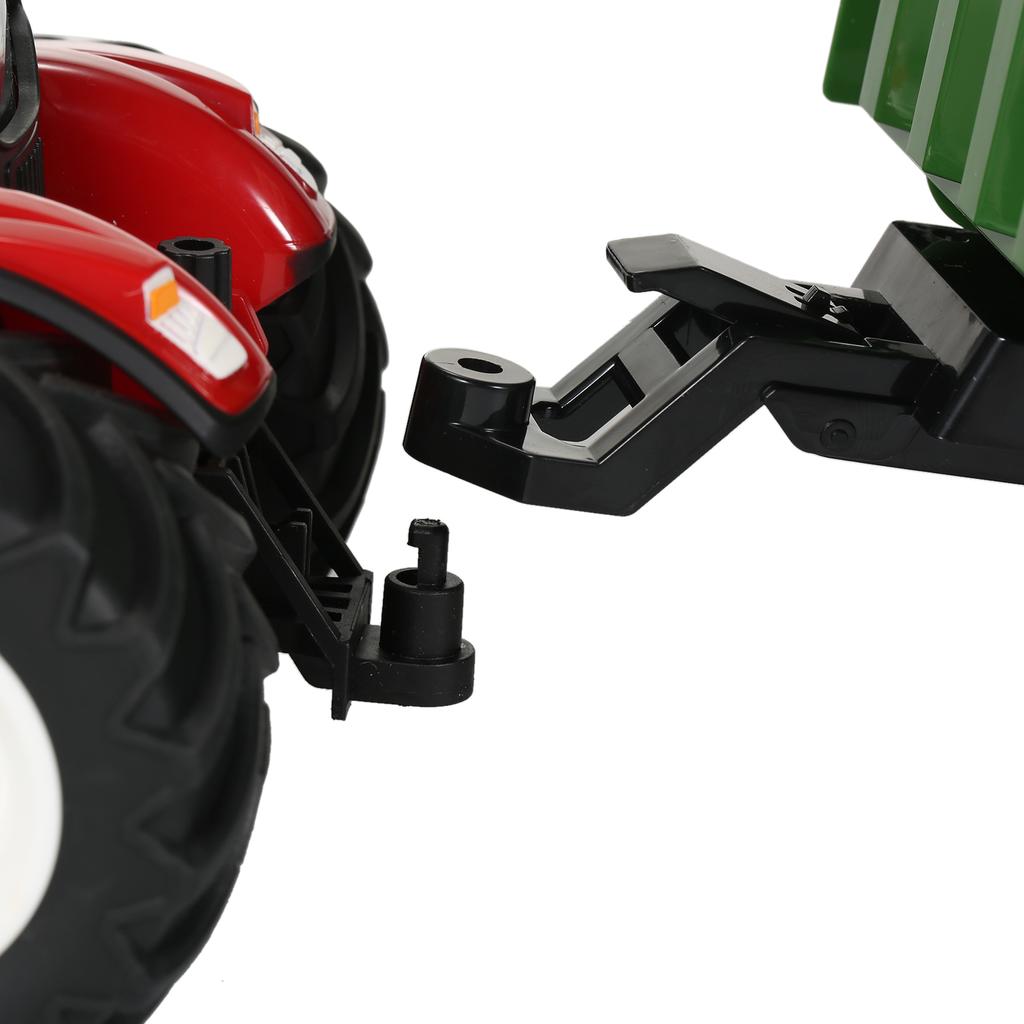 Remote Control Tractor Farm Vehicle Toy with Lighting Effects,    , 2.4GHz Remote Control for Batt y Ov charging