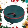 Large Capacity Christmas Wreath Storage Bag Round Festival Garland Container  Christmas Stuff