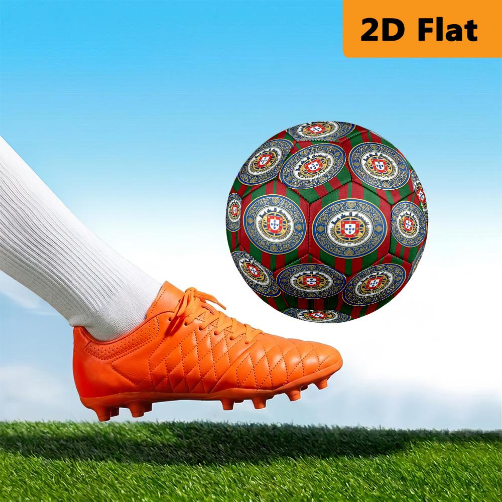 Royal Emblem Fabric Football Suitable for Both Training and Competition Suitable for Training, Competition, and Indoor and Outdoor Sports.