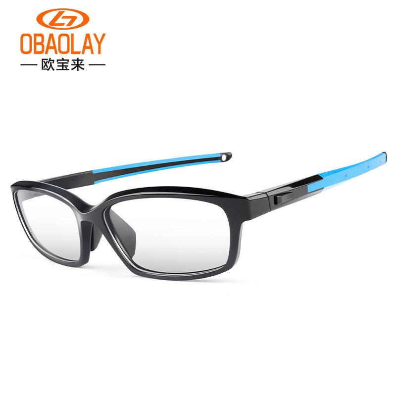 

Oubao basketball eyeglass frames, sports eyeglass frames, goggles, can be fitted with prescription lenses for basketball Blue and Black