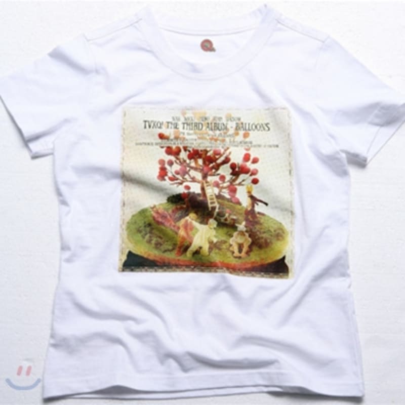 

TVXQ Balloon Short Sleeve T-Shirt: Balloon Tree (White)