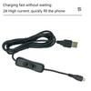 USB to Micro USB Cable USB Male to Micro USB Male with Switches Charging Cable Adapter USB2.0 Fast Charging for Phone