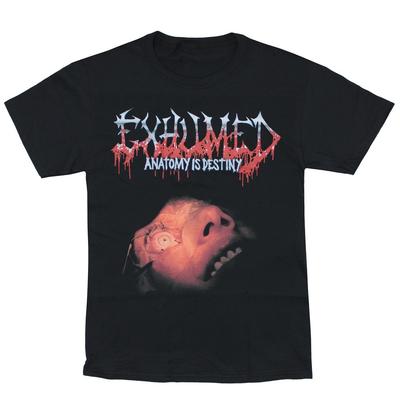 Herren Exhumed Anatomy is Destiny T-Shirt Schwarz