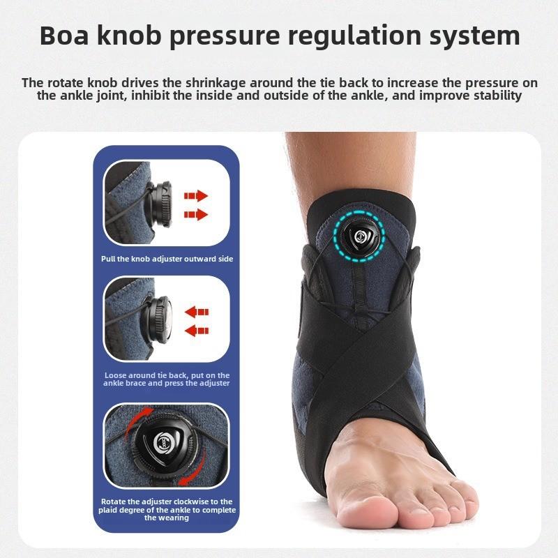 1PC Ankle Braces Bandage Straps Sports Safety Adjustable Ankle Support Protector Ankle Fracture Sprain Sprain Ligament Strain