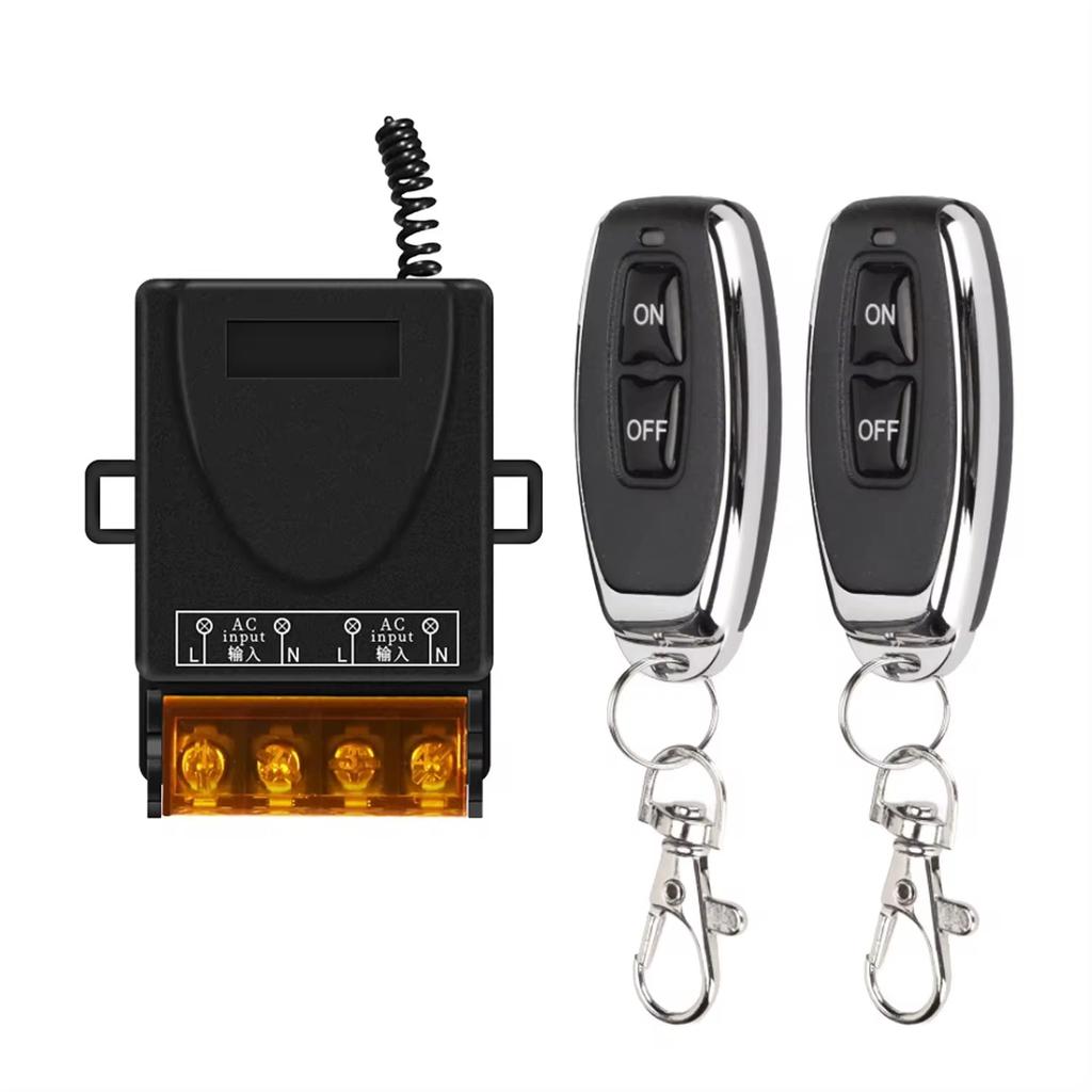 433Mhz Wireless Remote Control Switch AC 75V-220V 30A Relay On Off Remote Control Transmitter For Water Pump Motor LED/Electric