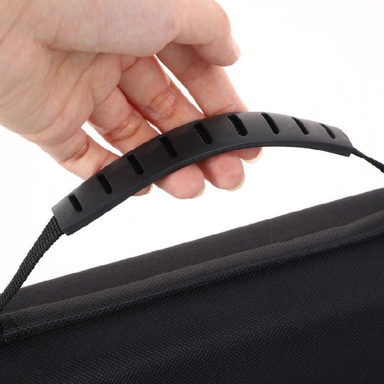 Professional Microphone Carrying Case Hold 2Mic Separated Compartments Durability EVA Construction Storage Box Pouch