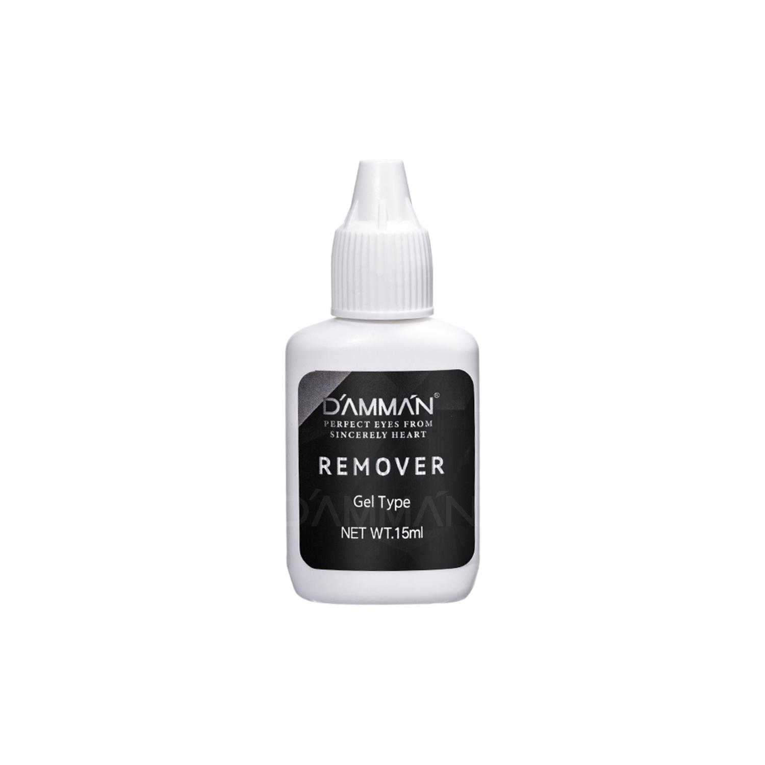 DAMMAN Professional Eyelash Extension Remover Gel 15ml – Fast Lash Glue Dissolver for Safe and Gentle Removal of False Eyelashes