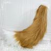 Handgemachte Anime Cos Requisiten Weiß Schwarz Grau Simulation Tier Schwanz Lolita Accessoires Wolf Fuchs Hund Hundeschwanz
