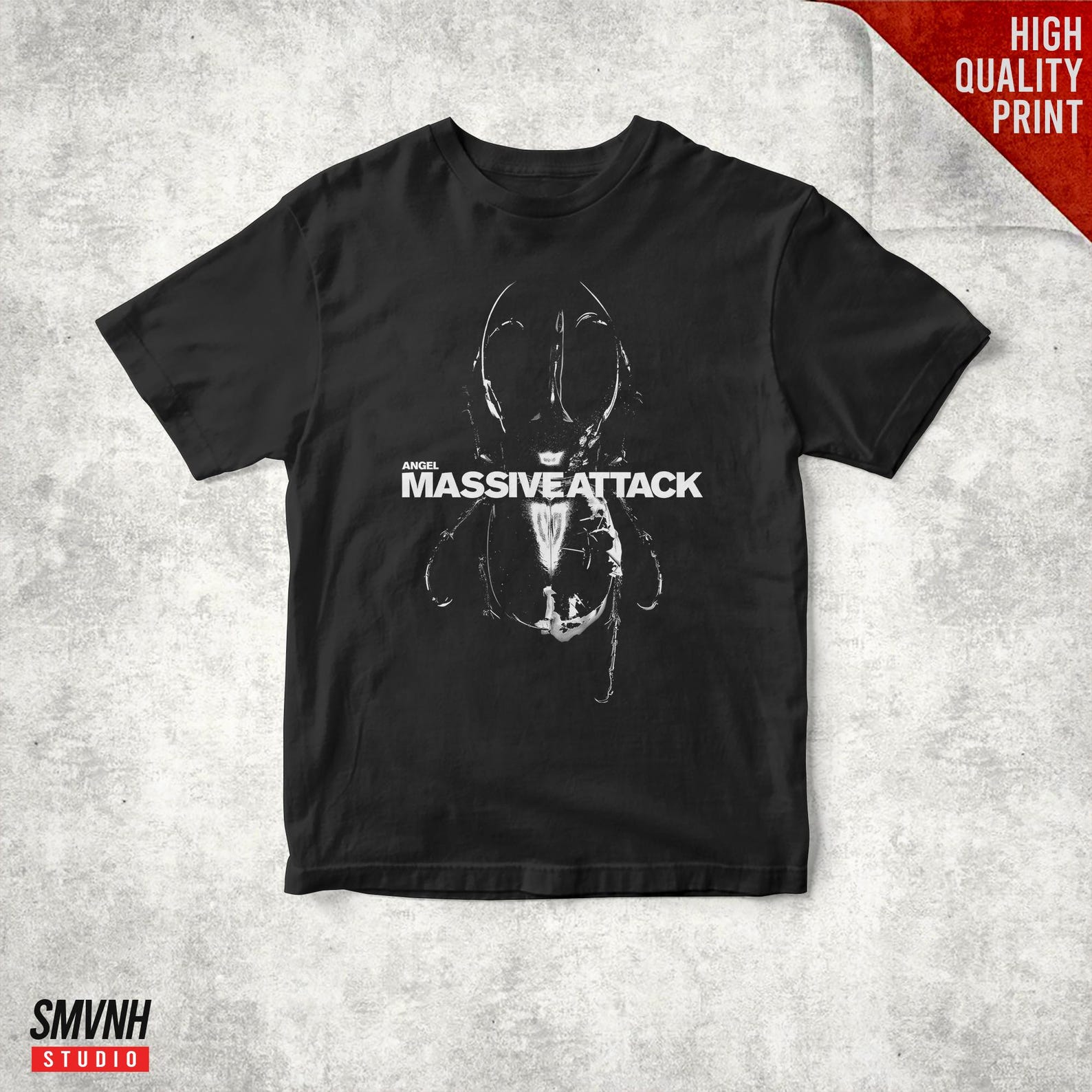 Massive Attack Unisex T shirt 4XL