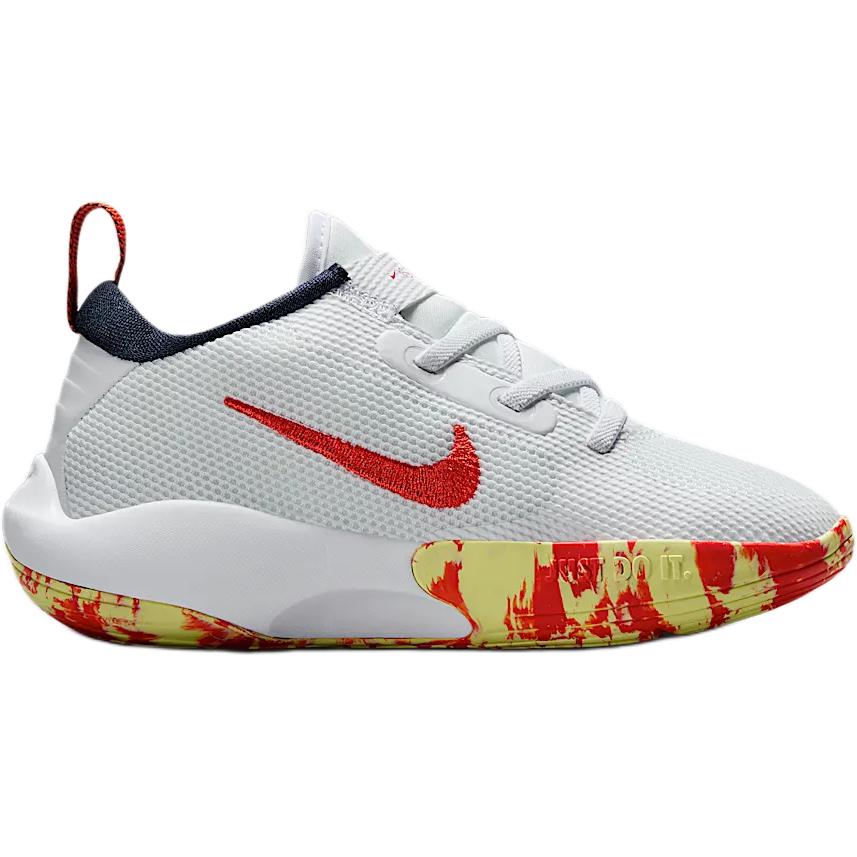 Nike IsoFly PS Blanc Limelight Bleu Nuit Baskets Enfants Light-Lemon-Twist HJ3867-100
